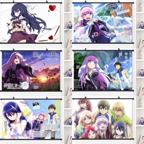 Canvas Painting Wall Art Anime The Day I Became A God Nordic Posters and Prints Home Decoration Pictures Living Kids Room Decor