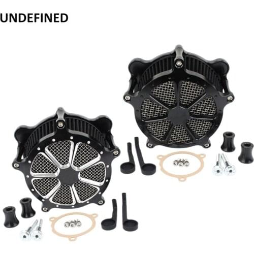 Motorcycle CNC Air Filter Cleaner Intake Kits For Harley M8 Touring Electra Glide Road King FLH FLTR 2017-2020 Softail FXST FLST