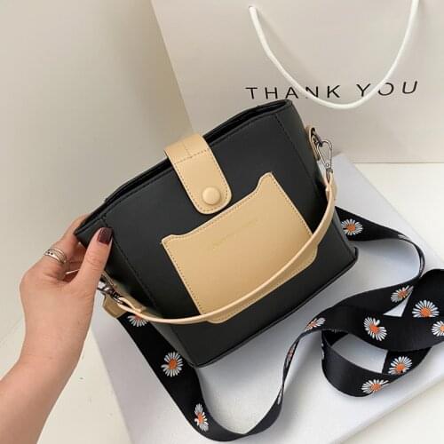 Women’s bag Handbags for women 2020 Shoulder fake designer black ibiza style Crossbody bucket mini sac fashion brand clear purse