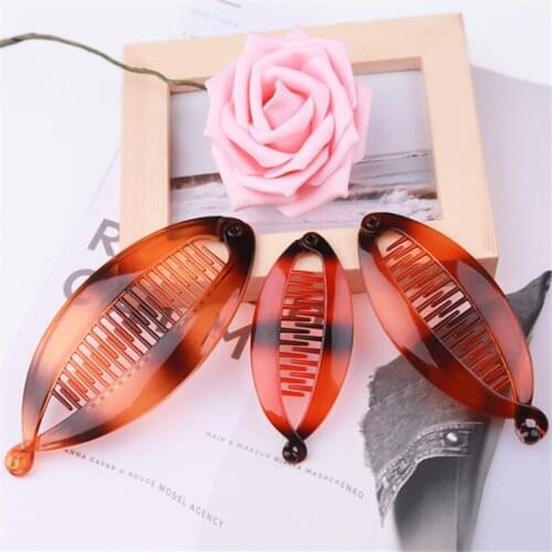 Fish Shape Hair Claw Clips Hair Jewelry Banana Barrettes Hairpins Hair Accessories For Women Clips Clamp