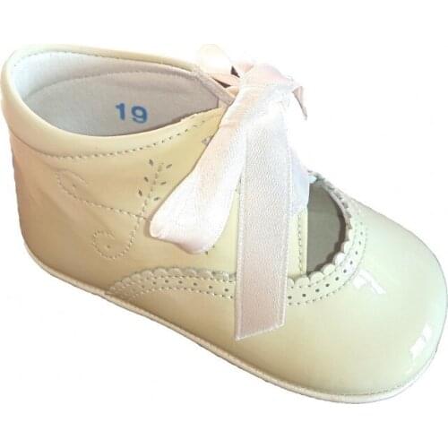 Suede suede patent leather boots