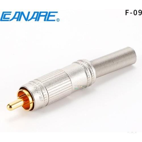 1Pcs CANARE F-09/10/12/15/16 Radio and film audio RCA plug AV fever audio and video plug hifi welding imports