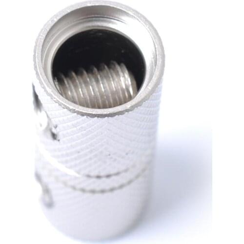 2pcs 4 AWG Speaker Electrical Wiring Butt Connector Terminal Joiner