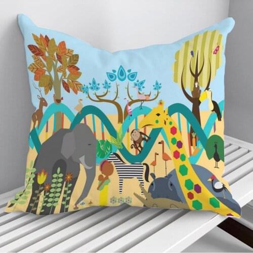 Africa Throw Pillows Cushion Cover On Sofa Home Decor 45*45cm 40*40cm Gift Pillowcase Cojines Dropshipping