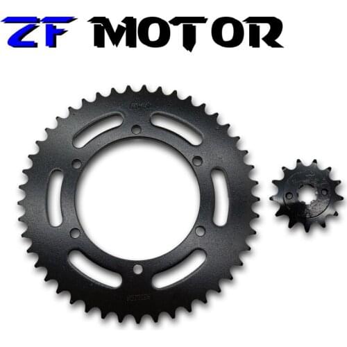 Motorcycle Accessories A set Front and Rear Sprocket Chain For Yamaha FZR250 FZR 250 Small Ban