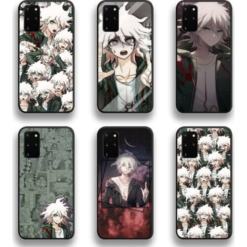 Danganronpa Nagito Komaeda Anime Phone Case For Samsung Galaxy S21 Plus Ultra S20 FE M11 S8 S9 plus S10 5G lite 2020