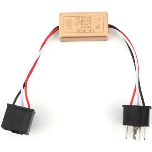 LF-300B Strobe Flash Module H4 Socket Burst Flash Mode for LED Headlight Foglight Car Styling