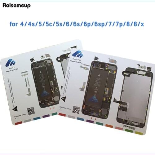 Magnetic Screw Mat for iphone 6 6s 7 plus 7p 8 Work Guide Pad Professional Plate Repair Tools Mat for iphone x xr xs max Chart