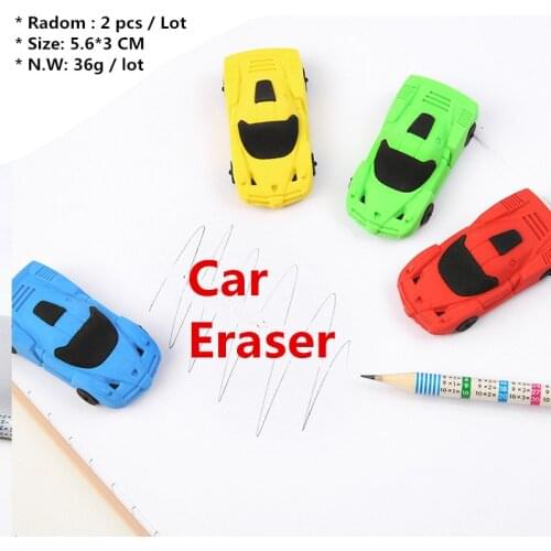 Soft Erasers Cute Candy Color Striped For Kids Rubber Toy Kawaii Stationery School Office Supply Creative Eraser Use For Pencil