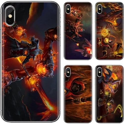 Soft Shell Cover Warlock-Voice-C-Demnok-Lannik-dota For Xiaomi mi Redmi Note 3 4 4X 5 6 7 8 8t 9 9s 9t 10 pro lite