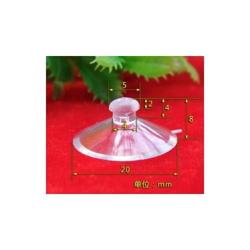Home storage suckers 20mm suction cup mushroom head suction cup toy suction cup PVC sunshade baffle suction cup model aircraft