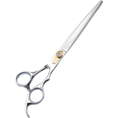 8 Inch Japanese Stainless Steel 440c Hair Cutting Dog Grooming Scissors Professional