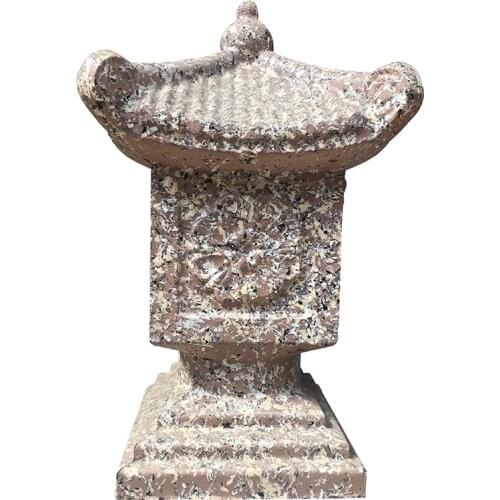 Luxury calliopsis pagoda statue ABS plastic moulds home garden concrete molds for decoration flower pot concrete molds
