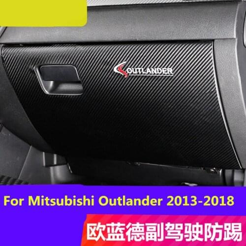 Car seat back protector child anti-kick pad co-drive mat For Mitsubishi Outlander 2013-2018