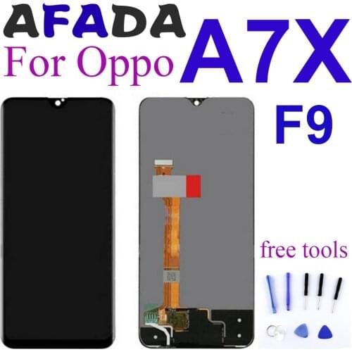 6.3" LCD Display For OPPO A7X F9 LCD Display Touch Screen Digitizer Assembly Replacement Repair Parts For OPPO A7X LCD Display