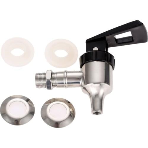 1PC Push-Type Faucet for Glass Bottles Wine Barrel Water Tank Beverage Dispensers Replacement Lever Pouring Nozzle Dispenser Tap