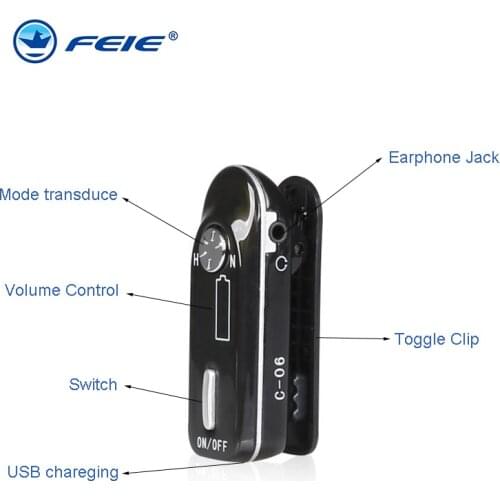120dB Hearing Aid Sound Amplifier Digital Hearing Aids Assistance Device Noise Reduction Rechargeable for Elder Deafness C-06