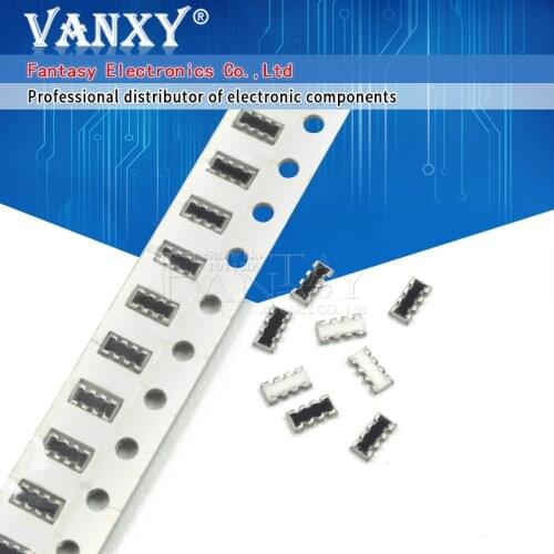 200pcs SMD exclusion 0603 8P4R 2*4P 4.7K 4K7 ohm Network Resistor array