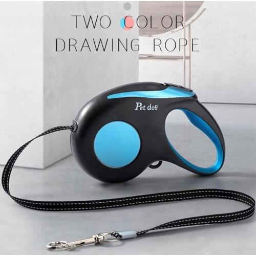 3M/5M Automatic Dog Leash Extending Traction Rope Flexible Retractable Pet Leash Belt For Small Large Dogs Cats Pets Supplies