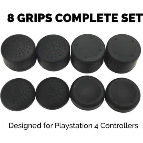 8pcs Grip Caps Fit For PS4 PS3 Xbox 360 game controller Thumbstick Cover Analog Joystick Grip Caps for PS4 PS3 Game Controller