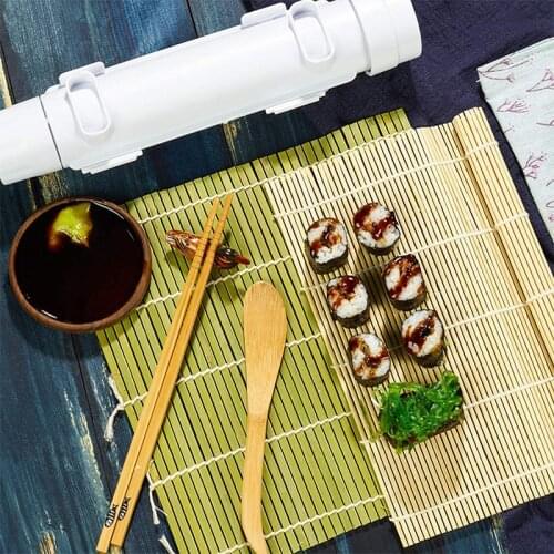 Quick Sushi Maker Roller Rice Mold Vegetable Meat Rolling Tool DIY Sushi Making Machine Kitchen Tools Gadgets Accessories