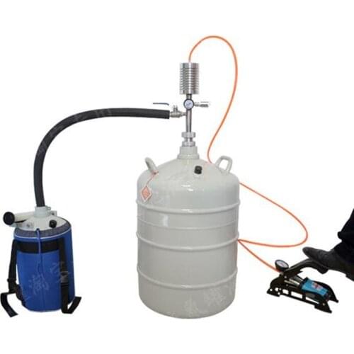 CE High-quality Cryogenic Pump Liquid Nitrogen Pump LN2 Foot operated Pump