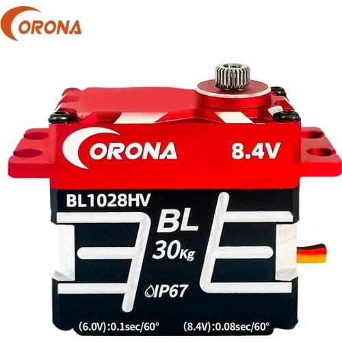 CORONA BL1028HV Magnetic Induction Brushless Servo Waterproof HV 5V-8.4V For RC Helicopter / cars / Robot