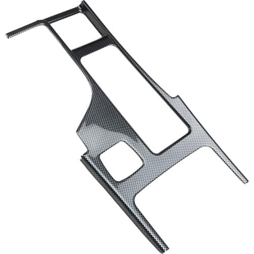 For Hyundai Sonata 2010 2011 2012 2013 2014 2015 Carbon Style Gear Box Panel Water Cup Holder Cover Trim Car-Styling