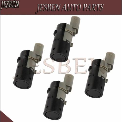 JESBEN 4PCS New 66206989069 C PDC Parking Sensor fit For BMW E39 E46 E53 E60 E61 E63 E64 E65 E66 E83 X3 X5 Parking Assistance