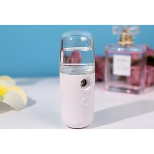 Mini Nano Face Steamer Mist Facial Body Steamer Sprayer Cute Nano Electric Cordless Facial Sprayer Moisturizing Beauty Products