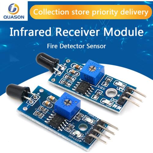 IR Flame Detection Sensor Module Fire Detector Infrared Receiver Module for arduino Diy Kit