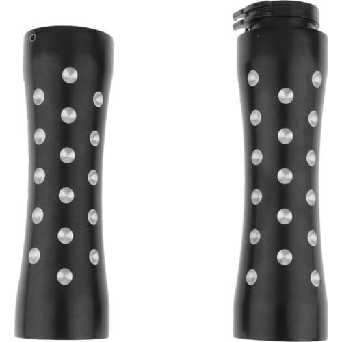 1''/25mm Motorcycle Handlebar Grips Non-slip for Harley 883 XL 1200