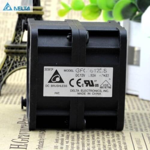 Original for delta 6056 double motor 6CM high speed turbo fan violence 12V 1.92A GFC0612DS cooling fan