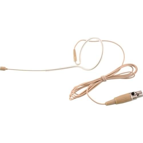 Skin Head Headset Hook Hanging Microphone for Gemini / AKG / Samson Body-Pack Transmitter SK500TA3FC