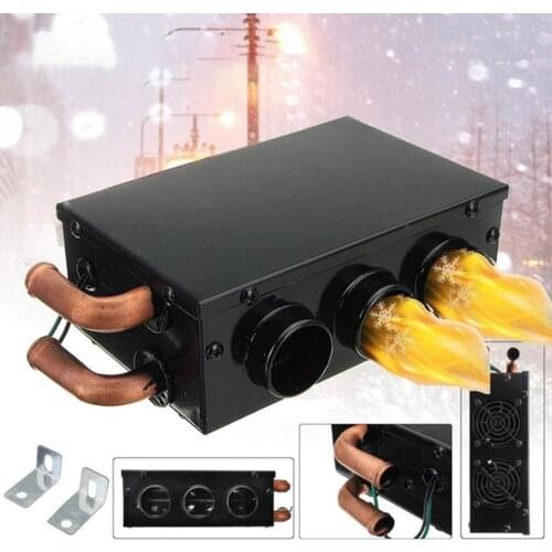 Portable 3 Hole Winter Car Heater Defrosting Device Quiet Car Warm Heater Defroster Demister Without Accessories