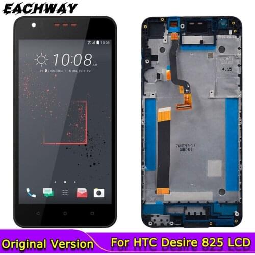 Test Working Screen For HTC Desire 825 LCD Screen Display with frame Touch Panel Digitizer Assembly Repalcement 10 Lifestyle LCD