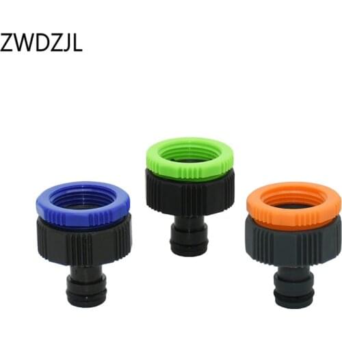Garden tap 3/4" 1" Female Thread Quick Connector the faucet adapter 5/8" garden hose connector water accessories Pipe 1PCS