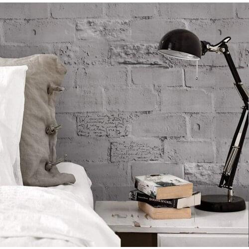 Peel and Stick Faux Brick Pattern Wallpaper Vinyl Self Adhesive Wall Paper Design for Walls Bathroom Bedroom Home Decor