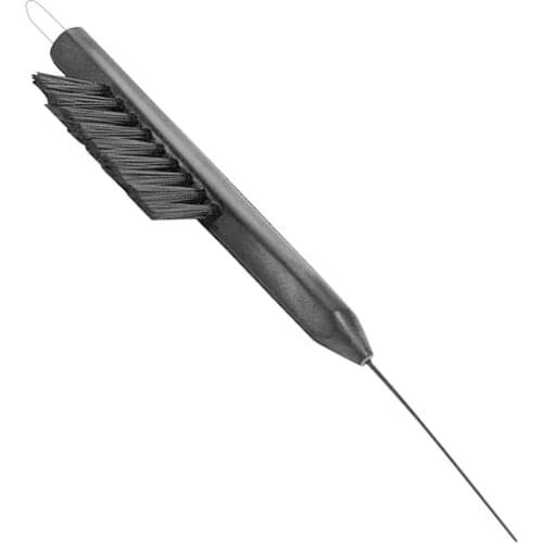 Hearing Aid Multifunction Cleaning Brush Earwax Removal Loop Vent Cleaner Cleaning Brush with Battery Magnet