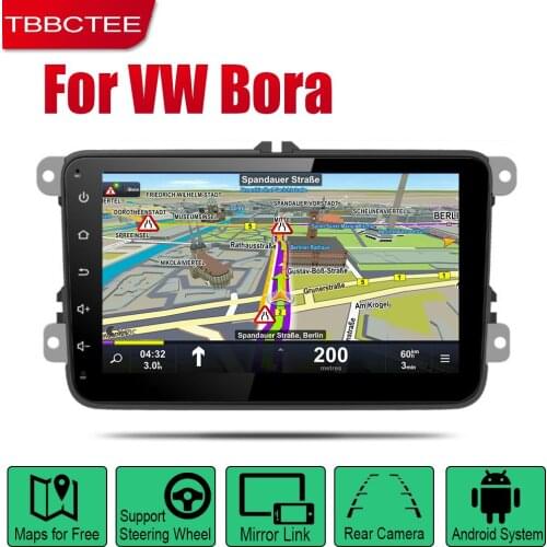 TBBCTEE Auto Radio 2 Din Android Car Player For Volkswagen VW Bora 2005~2018 GPS Navigation BT Wifi Map Multimedia system