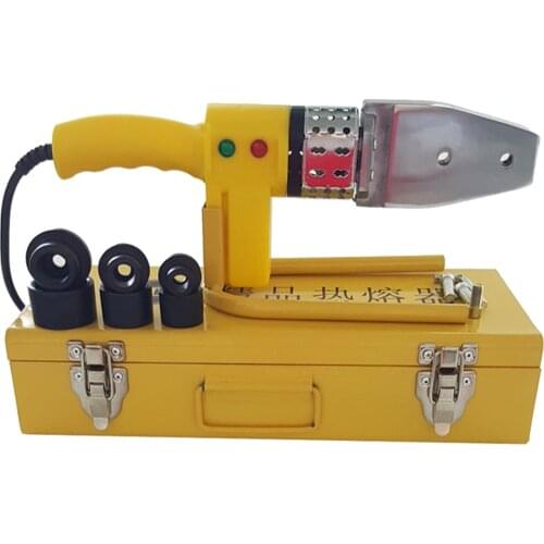 Fine electronic constant temperature PPR water pipe hot melter hot melt machine PE20-32 plastic welding machine heat container