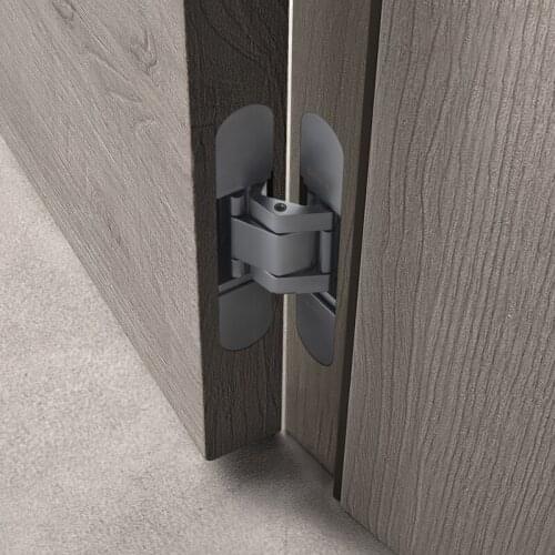 Cross Three-dimensional Adjustable Folding Door Hinge Concealed Invisible Door Hinge Concealed Hinge Door Hardware