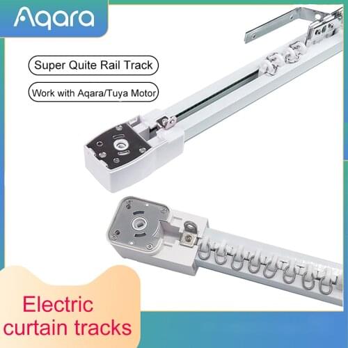 Electric Curtain Rail Track for Aqara B1 Zigbee Motor A1 Wifi Motor Smart Home Automatic Motorized Curtains Rail Control System