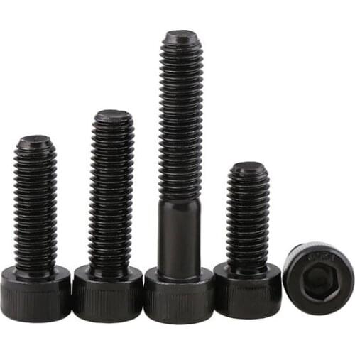 12.9 grade hexagon socket screw half-tooth full-tooth lengthened cup head bolt M14M16*25/30/40/80/200