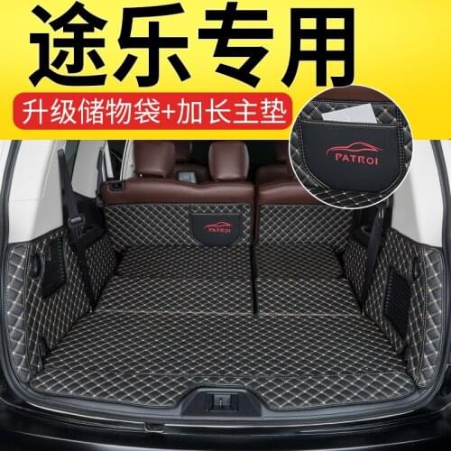 Vladimir custom car trunk mat for Nissan Patrol Y62 2012-2018 car accessories custom cargo liner