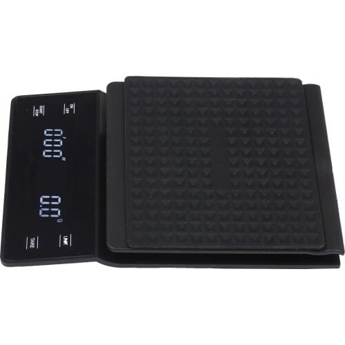 0.3g~3000g High Precision Digital Kitchen Scale with Waterproof Surface Portable Electronic Scale LED Display for Baking Coffee