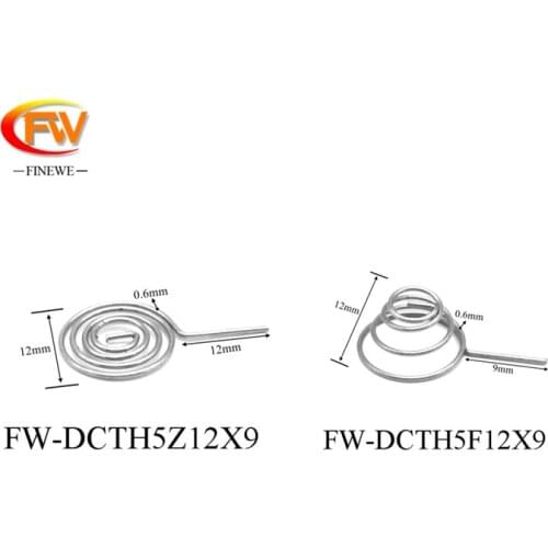 10 pair/lot AA Battery Contact Spring 0.6mm Nickel Wire Positive and Negative For Remote Toy