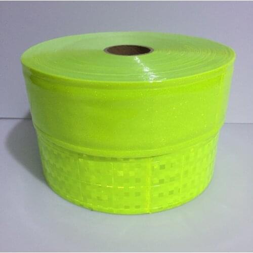 5CM*2M Reflective PVC Tape Flashing Tiny Star Small Square Night Reflective Warning Strip Sewing For Clothing