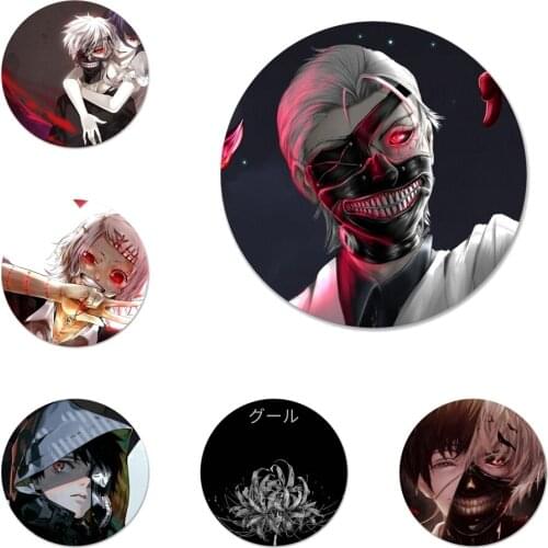 58mm anime Tokyo Ghoul Japan Badge Brooch Pin Accessories For Clothes Backpack Decoration gift