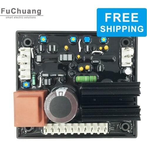 Free Shipping AVR R438 generator parts motherboard voltage regulator Stabilizer 3phase for Diesel Generator